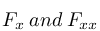 F_x%20%5C%3Aand%20%5C%3A%20F_%7Bxx%7D