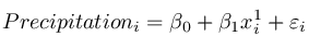 Precipitation_i%3D%5Cbeta_0%2B%5Cbeta_1x_i%5E1%2B%5Cvarepsilon_i